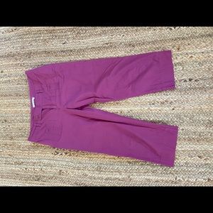 Ann Taylor LOFT curvy straight leg capris